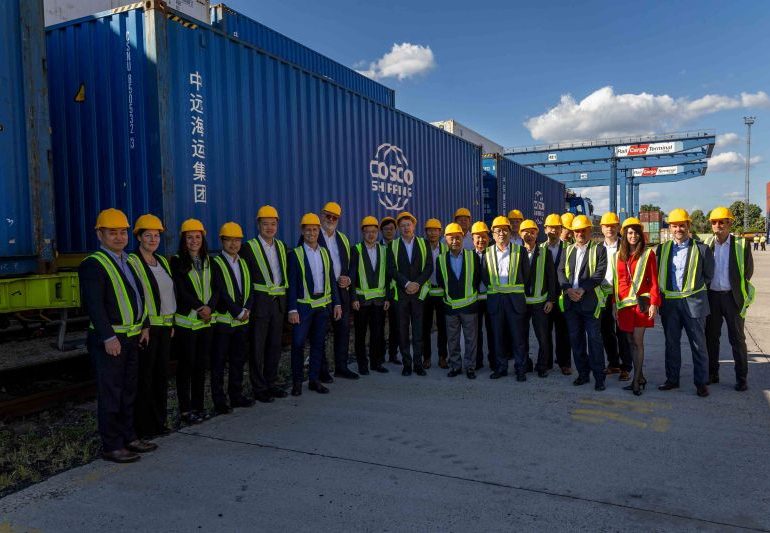 COSCO SHIPPING és ÖBB Rail Cargo Group: magas szintű találkozó Budapesten