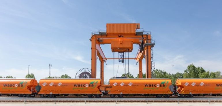 Zöld tehervagonokkal Európában elsőként